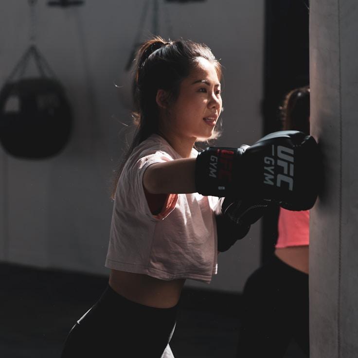 Yoga and wellness studio with natural lighting